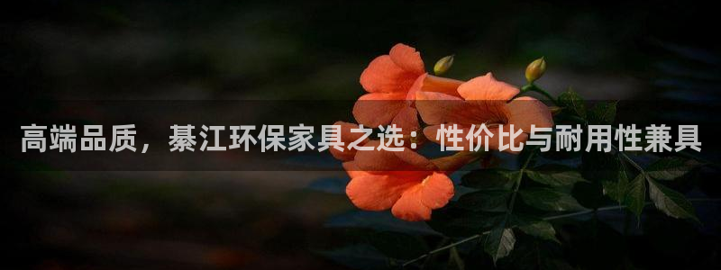 杏宇平台专用通道：高端品质，綦江环保家具之选：性价比与耐用性